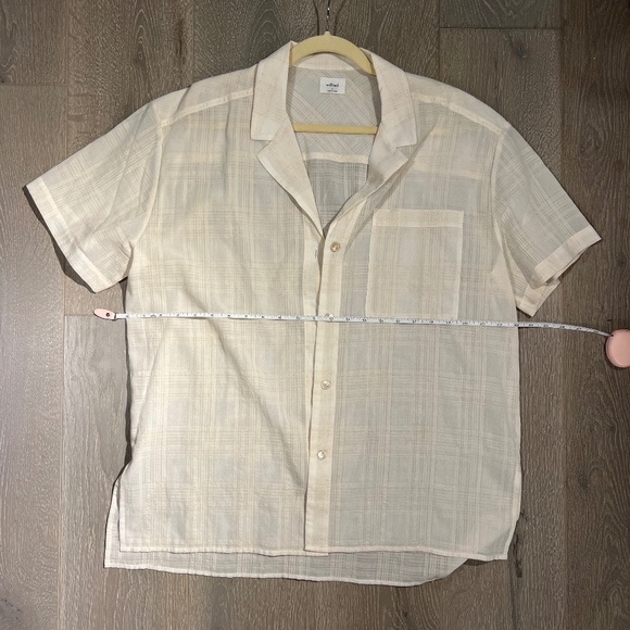 WILFRED Beautiful sheer linen blouse women's size small - Picture 1 of 7